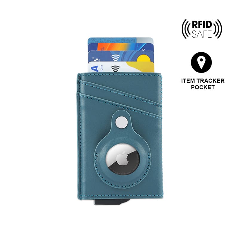TROMSI - Santhome® PU Card Holder with Santhome Tag pocket - Green - Mobile & Phone Accessories & Card Holders & Wallets - Eco-Friendly Corporate Gifts Dubai