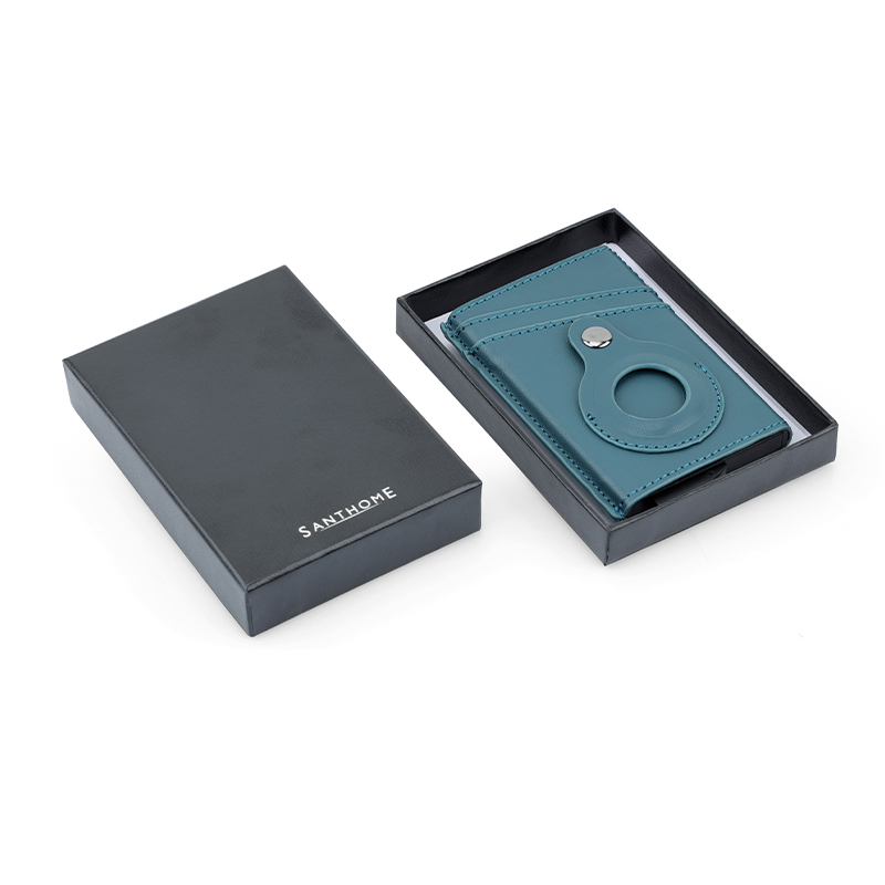 TROMSI - Santhome® PU Card Holder with Santhome Tag pocket - Green - Mobile & Phone Accessories & Card Holders & Wallets - Eco-Friendly Corporate Gifts Dubai