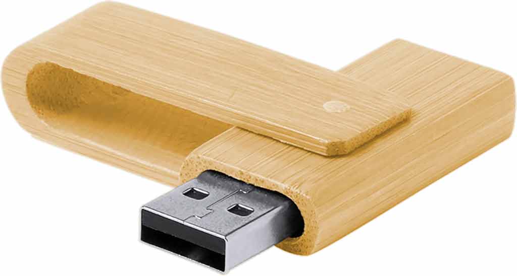 TURDA - Bamboo USB Flash Drive - 32GB - USB Flash Drives - Eco-Friendly Corporate Gifts Dubai