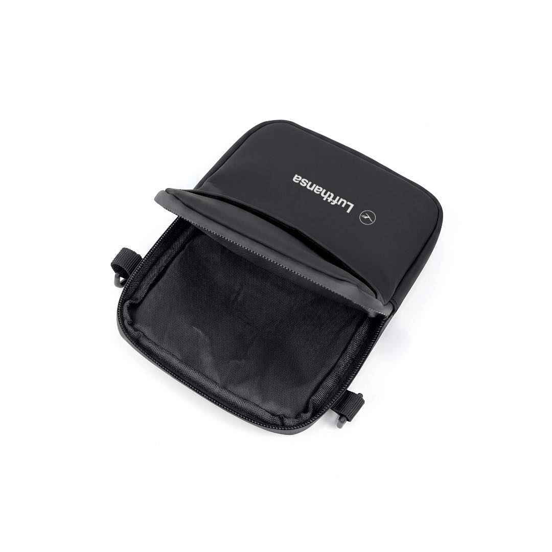 UPTON - Giftology Crossbody Travel Bag - Black - Crossbody & Messenger Bags - Eco-Friendly Corporate Gifts Dubai