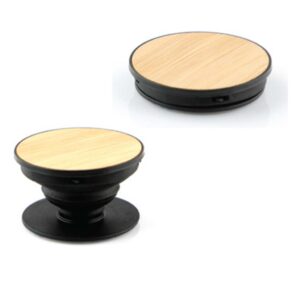 VARDO - Giftology Phone Pop Grip with Bamboo Surface - Mobile & Phone Accessories - Eco-Friendly Corporate Gifts Dubai