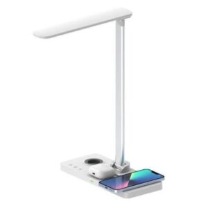 VELES - @memorii 3 in 1 Wireless Charger with Desk Lamp - White - Stationery & Desk Items - Eco-Friendly Corporate Gifts Dubai