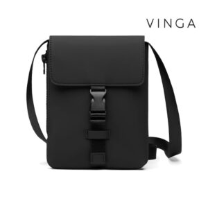 VINGA Baltimore RCS essentials sling bag - Black - Crossbody & Messenger Bags & Travel Accessories - Eco-Friendly Corporate Gifts Dubai