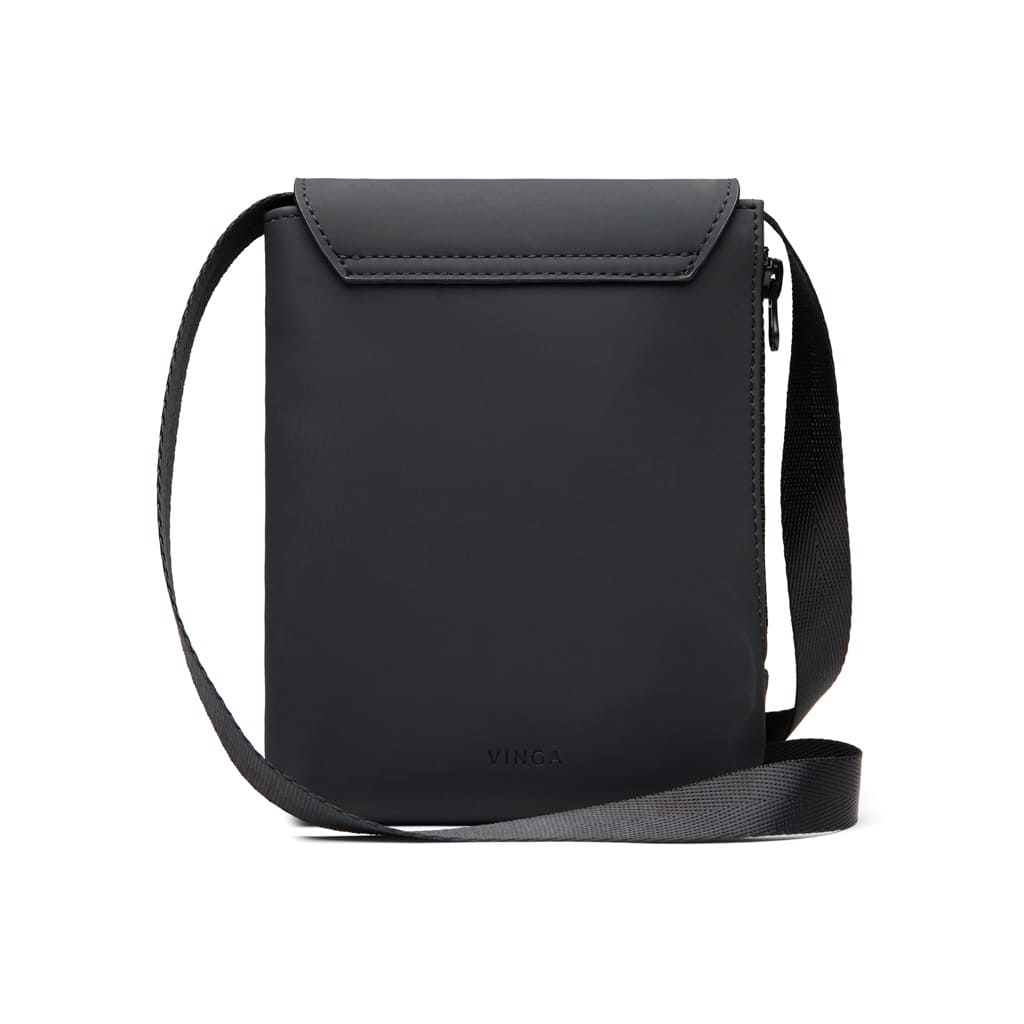 VINGA Baltimore RCS essentials sling bag - Black - Crossbody & Messenger Bags & Travel Accessories - Eco-Friendly Corporate Gifts Dubai