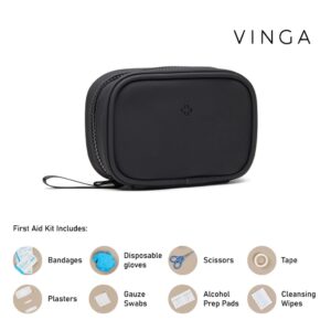 VINGA Baltimore RCS first aid kit - Black - Bags & Wallets & Travel Accessories & Car Accessories - Eco-Friendly Corporate Gifts Dubai