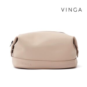 VINGA Baltimore Wash Bag - Beige - Bags & Wallets - Eco-Friendly Corporate Gifts Dubai
