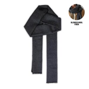 WELLINGTON - Santhome Premium Wool Herringbone Scarf in Gift Box - Caps - Eco-Friendly Corporate Gifts Dubai