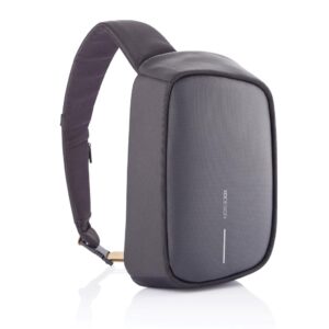 XDDESIGN Bobby Sling Bag in rPET material - Black - Crossbody & Messenger Bags - Eco-Friendly Corporate Gifts Dubai