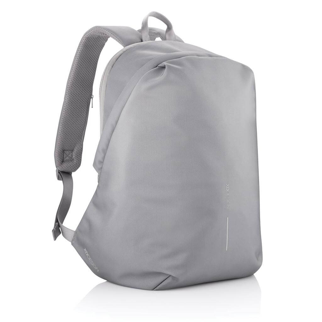 XDDESIGN Bobby Soft Anti-Theft Backpack - Grey - Backpacks - Eco-Friendly Corporate Gifts Dubai