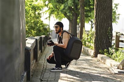 XDDESIGN Bobby Tech Anti-Theft Backpack - Black - Backpacks - Eco-Friendly Corporate Gifts Dubai