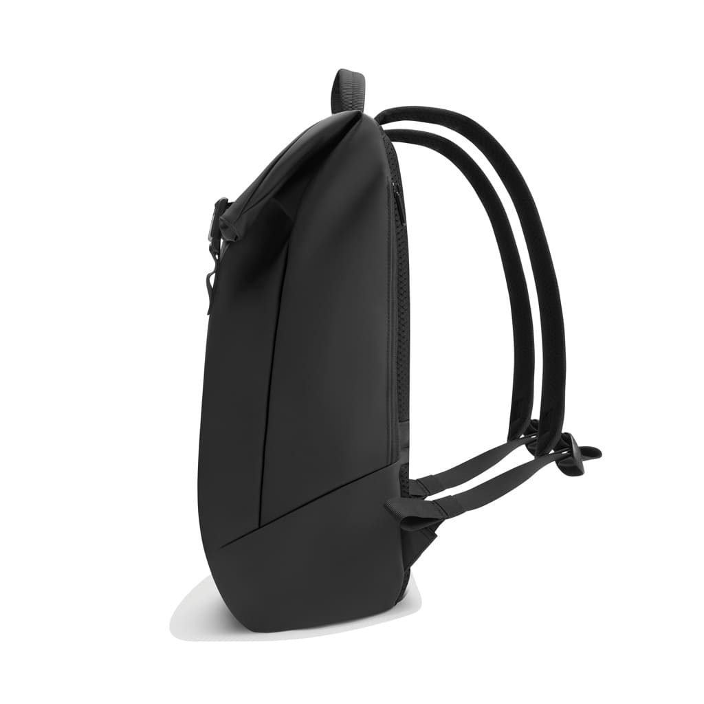 XDDESIGN Urban Water Resistant Flap-top Backpack - Black - Backpacks - Eco-Friendly Corporate Gifts Dubai