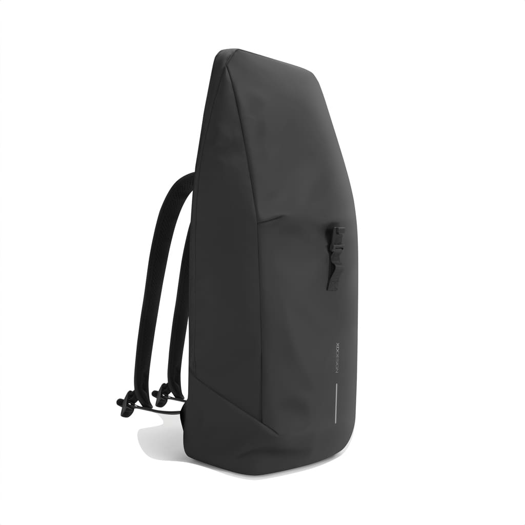 XDDESIGN Urban Water Resistant Flap-top Backpack - Black - Backpacks - Eco-Friendly Corporate Gifts Dubai