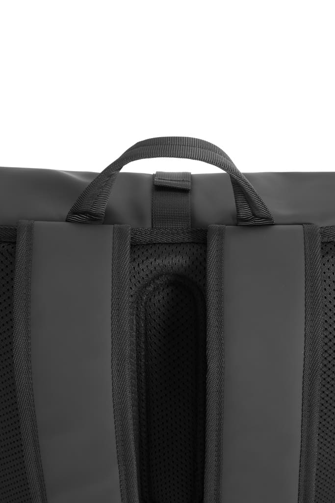 XDDESIGN Urban Water Resistant Flap-top Backpack - Black - Backpacks - Eco-Friendly Corporate Gifts Dubai
