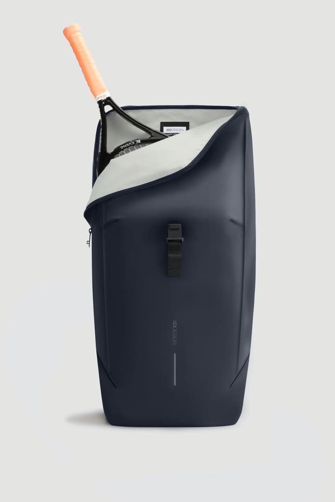 XDDESIGN Urban Water Resistant Flap-top Backpack - Navy - Backpacks - Eco-Friendly Corporate Gifts Dubai