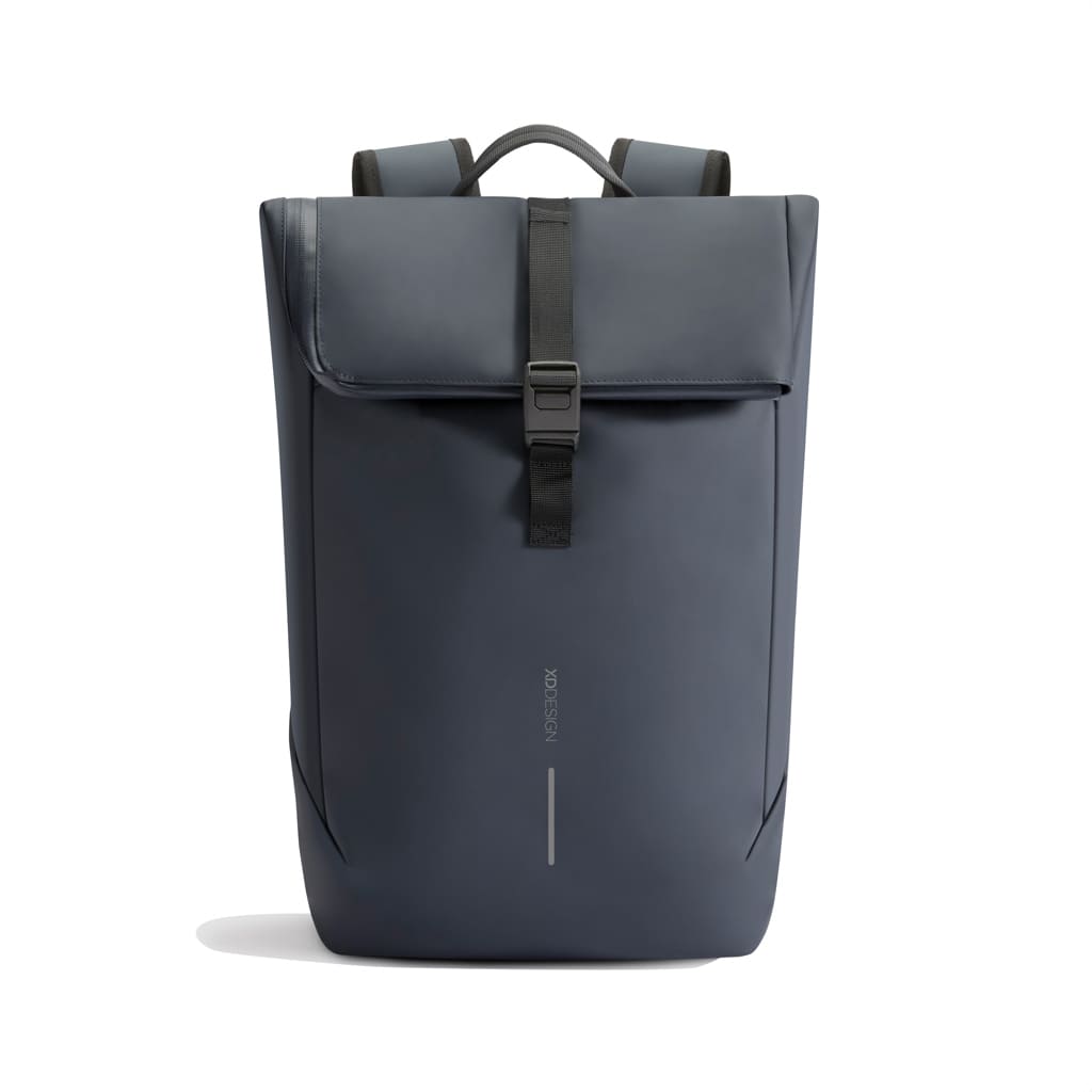 XDDESIGN Urban Water Resistant Flap-top Backpack - Navy - Backpacks - Eco-Friendly Corporate Gifts Dubai