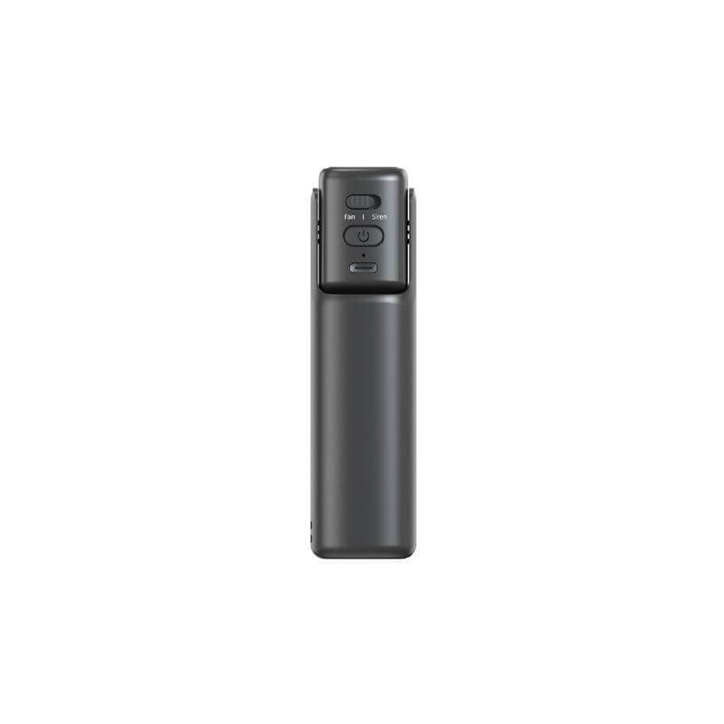 ZEPHYR - @memorii 4-in-1 Fan Powerbank, Safety Alarm & Torch - Black - Powerbanks & Travel Accessories & Hospitality - Eco-Friendly Corporate Gifts Dubai