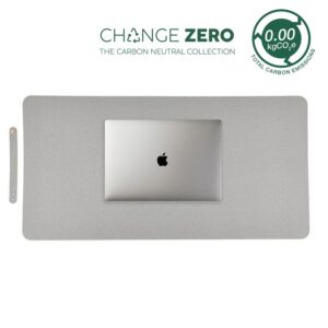 ZILE - CHANGE ZERO Recycled PU Desk Pad - Grey - Stationery & Desk Items - Eco-Friendly Corporate Gifts Dubai