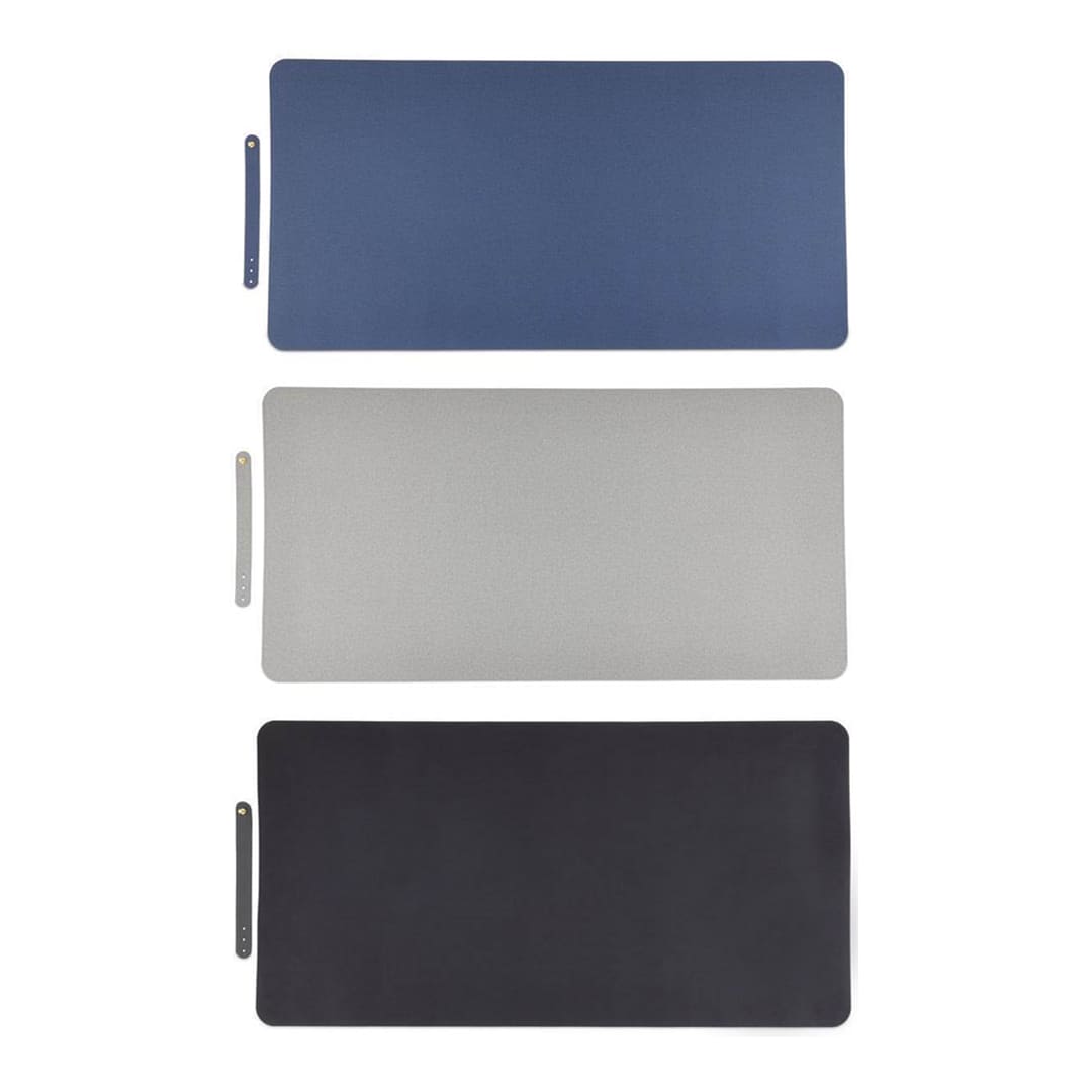 ZILE - CHANGE ZERO Recycled PU Desk Pad - Navy Blue - Stationery & Desk Items - Eco-Friendly Corporate Gifts Dubai