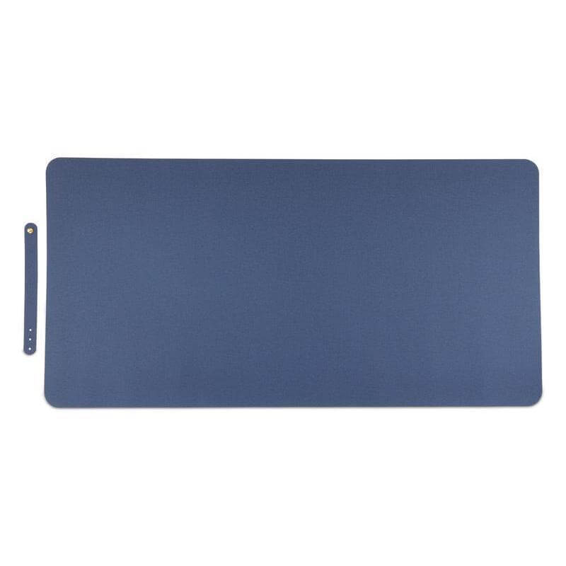 ZILE - CHANGE ZERO Recycled PU Desk Pad - Navy Blue - Stationery & Desk Items - Eco-Friendly Corporate Gifts Dubai